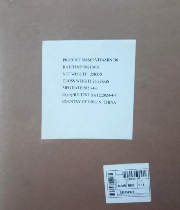 Pyridoxine B6 – পাইরিডক্সিন